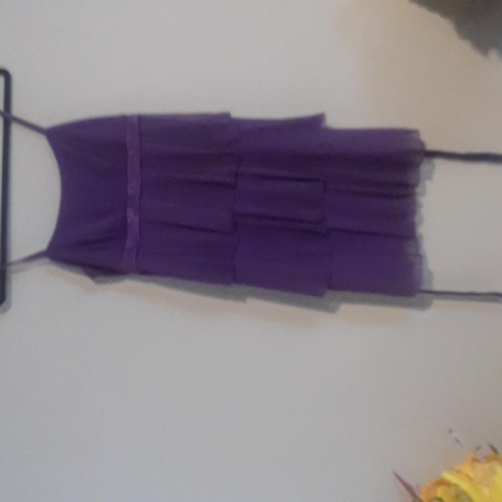 BCX Silk Skirt ("M") Purple